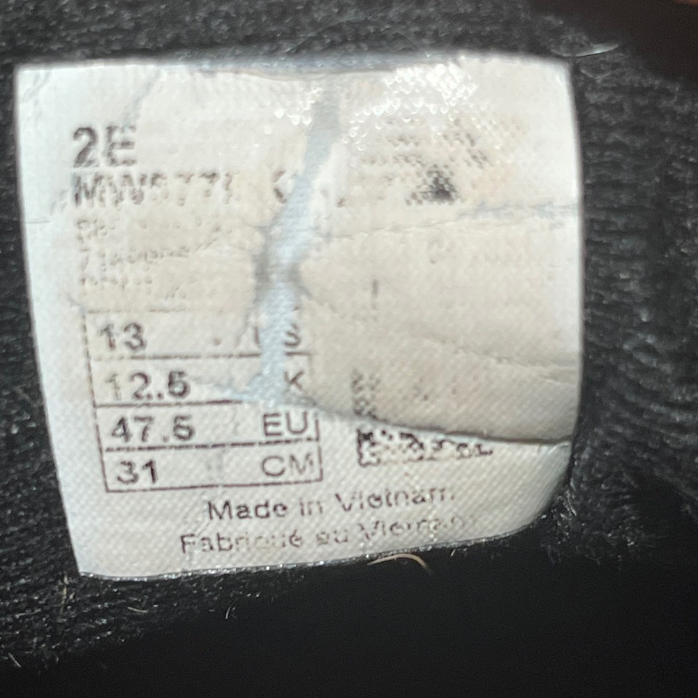 New Balance 577 Mens Black Leather Lace Up Walking Shoes Size 13‎ NO INSOLES - Picture 12 of 12